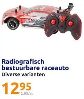 Promoties Radiografisch bestuurbare raceauto - Huismerk - Action - Geldig van 29/11/2023 tot 05/12/2023 bij Action