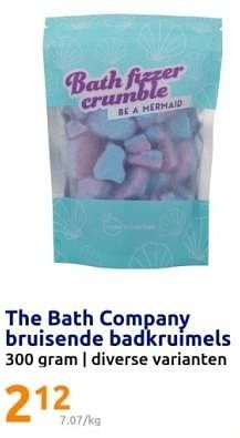 Promoties The bath company bruisende badkruimels - The Bath Company - Geldig van 29/11/2023 tot 05/12/2023 bij Action