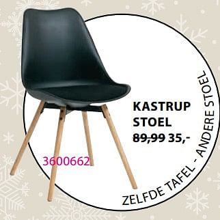 Promoties Kastrup stoel - Huismerk - Jysk - Geldig van 27/11/2023 tot 26/12/2023 bij Jysk
