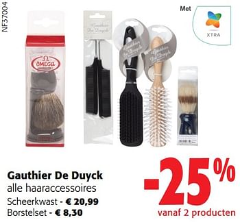 Promoties Gauthier de duyck alle haaraccessoires - Gauthier De Duyck - Geldig van 29/11/2023 tot 12/12/2023 bij Colruyt