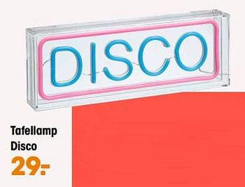 Promoties Tafellamp disco - Huismerk - Kwantum - Geldig van 01/12/2023 tot 17/12/2023 bij Kwantum