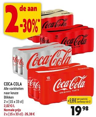 Promoties Coca-cola - Coca Cola - Geldig van 29/11/2023 tot 05/12/2023 bij Smatch