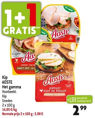 Promoties Kip aoste - Aoste - Geldig van 29/11/2023 tot 05/12/2023 bij Smatch