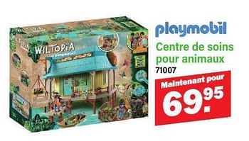 Promotions Centre de soins pour animaux - Playmobil - Valide de 19/11/2023 à 09/12/2023 chez Van Cranenbroek