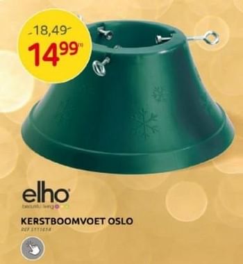 Promoties Kerstboomvoet oslo - Elho - Geldig van 29/11/2023 tot 28/12/2023 bij Brico