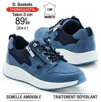Promotions Baskets - Produit Maison - Damart - Valide de 01/10/2023 à 15/12/2023 chez Damart
