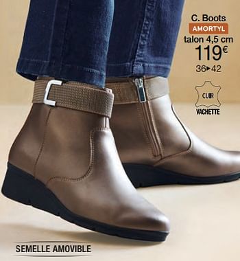 Promotions Boots - Produit Maison - Damart - Valide de 01/10/2023 à 15/12/2023 chez Damart