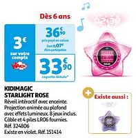 Promo Kidimagic Starlight Rose chez Auchan