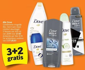 Promoties Dove men+care clean comfort douchegel - Dove - Geldig van 04/12/2023 tot 10/12/2023 bij Albert Heijn