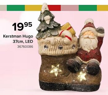 Promoties Kerstman hugo led - Huismerk - Euroshop - Geldig van 17/11/2023 tot 31/12/2023 bij Euro Shop