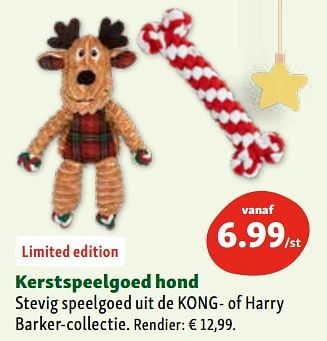 Promoties Kerstspeelgoed hond - Huismerk - Maxi Zoo - Geldig van 06/12/2023 tot 11/12/2023 bij Maxi Zoo