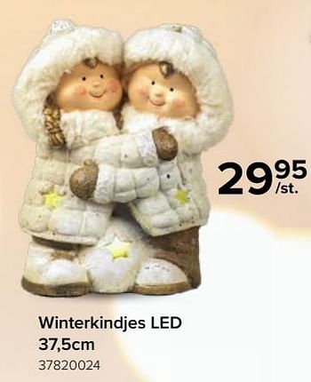Promoties Winterkindjes led - Huismerk - Euroshop - Geldig van 17/11/2023 tot 31/12/2023 bij Euro Shop