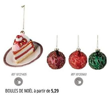 Promotions Boules de noel - Produit maison - Brico - Valide de 29/11/2023 à 28/12/2023 chez Brico