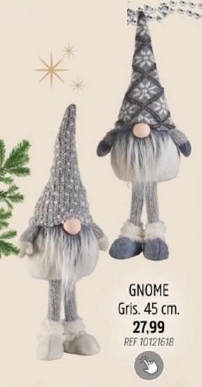Promotions Gnome - Produit maison - Brico - Valide de 29/11/2023 à 28/12/2023 chez Brico