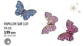 Promotions Papillon sur clip - Produit maison - Brico - Valide de 29/11/2023 à 28/12/2023 chez Brico