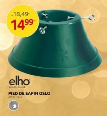Promoties Pied de sapin oslo - Elho - Geldig van 29/11/2023 tot 28/12/2023 bij Brico