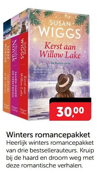 Promoties Winters romancepakket - Huismerk - Boekenvoordeel - Geldig van 02/12/2023 tot 10/12/2023 bij BoekenVoordeel