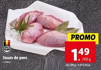 Promotions Joues de porc - Produit maison - Lidl - Valide de 06/12/2023 à 12/12/2023 chez Lidl