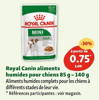 Promotions Royal canin aliments humides pour chiens - Royal Canin - Valide de 06/12/2023 à 11/12/2023 chez Maxi Zoo