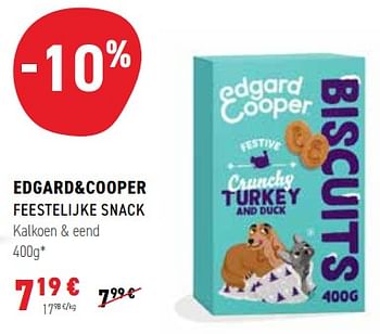 Promoties Edgard+cooper feestelijke snack - Edgard & Cooper - Geldig van 29/11/2023 tot 10/12/2023 bij Tom&Co