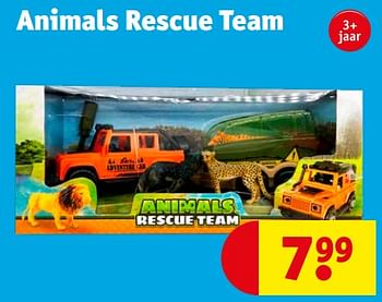 Promoties Animals rescue team - Huismerk - Kruidvat - Geldig van 05/12/2023 tot 10/12/2023 bij Kruidvat