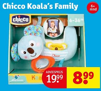Promoties Chicco koala’s family - Chicco - Geldig van 05/12/2023 tot 10/12/2023 bij Kruidvat