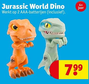 Promoties Jurassic world dino - Jurassic World - Geldig van 05/12/2023 tot 10/12/2023 bij Kruidvat