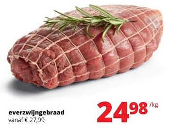 Promoties Everzwijngebraad - Huismerk - Spar Retail - Geldig van 30/11/2023 tot 13/12/2023 bij Spar (Colruytgroup)