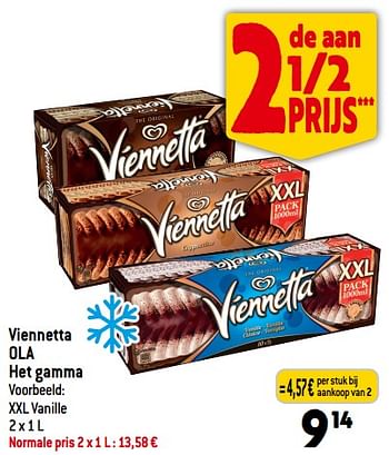 Promoties Viennetta ola - Ola - Geldig van 06/12/2023 tot 12/12/2023 bij Smatch