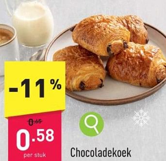 Promoties Chocoladekoek - Huismerk - Aldi - Geldig van 11/12/2023 tot 16/12/2023 bij Aldi