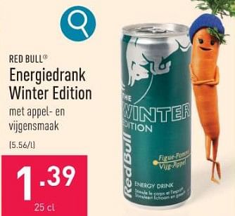 Promoties Energiedrank winter edition - Red Bull - Geldig van 11/12/2023 tot 22/12/2023 bij Aldi