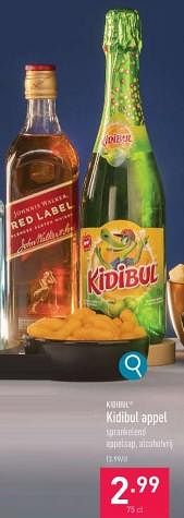 Promoties Kidibul appel - Kidibul - Geldig van 11/12/2023 tot 22/12/2023 bij Aldi