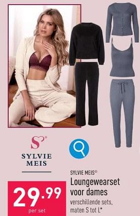 Promoties Loungewearset voor dames - Sylvie Meis - Geldig van 13/12/2023 tot 22/12/2023 bij Aldi