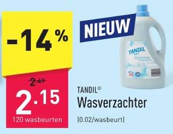 Promoties Wasverzachter - Tandil - Geldig van 11/12/2023 tot 22/12/2023 bij Aldi