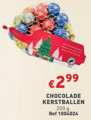 Promoties Chocolade kerstballen - Huismerk - Trafic  - Geldig van 06/12/2023 tot 11/12/2023 bij Trafic