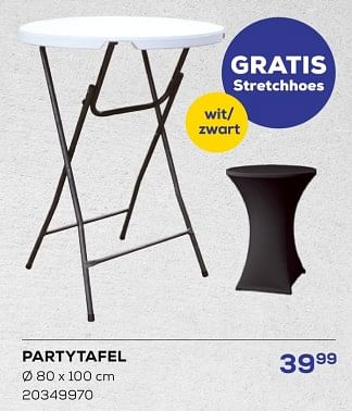 Promoties Partytafel - Huismerk - Supra Bazar - Geldig van 05/12/2023 tot 04/01/2024 bij Supra Bazar