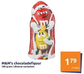 Promoties M+m`s chocoladefiguur - M&M 's - Geldig van 06/12/2023 tot 12/12/2023 bij Action