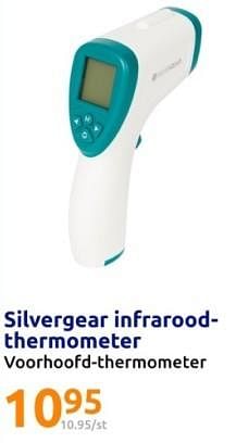 Promoties Silvergear infrarood thermometer - Silvergear - Geldig van 06/12/2023 tot 12/12/2023 bij Action