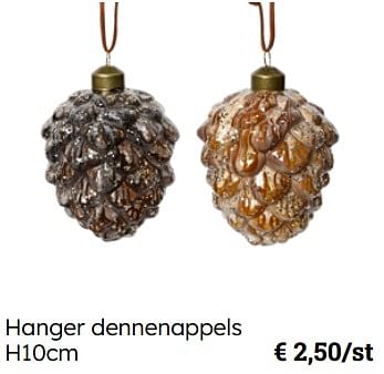 Promoties Hanger dennenappels - Huismerk - Multi Bazar - Geldig van 06/11/2023 tot 25/12/2023 bij Multi Bazar