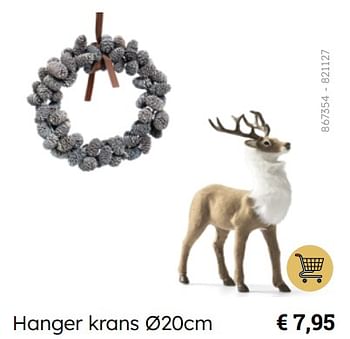 Promotions Hanger krans - Produit Maison - Multi Bazar - Valide de 06/11/2023 à 25/12/2023 chez Multi Bazar