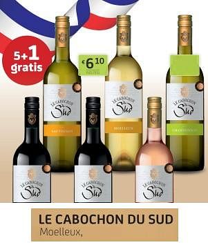 Promotions Le cabochon du sud moelleux - Vins blancs - Valide de 01/12/2023 à 14/12/2023 chez BelBev