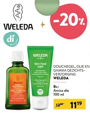 Promoties Arnica olie - Weleda - Geldig van 07/12/2023 tot 19/12/2023 bij DI