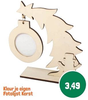 Promoties Kleur je eigen fotolijst kerst - Huismerk - Lobbes - Geldig van 06/12/2023 tot 24/12/2023 bij Lobbes