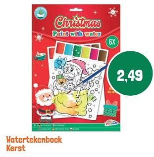 Promoties Watertekenboek kerst - Grafix - Geldig van 06/12/2023 tot 24/12/2023 bij Lobbes