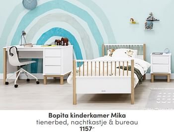 Promoties Bopita kinderkamer mika - Bopita - Geldig van 03/12/2023 tot 30/12/2023 bij Baby & Tiener Megastore