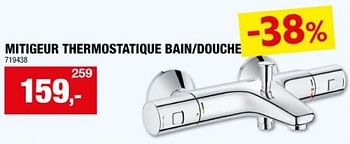Promotions Mitigeur thermostatique bain-douche precision start - Grohe - Valide de 06/12/2023 à 17/12/2023 chez Hubo