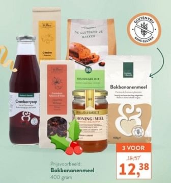Promoties Bakbananenmeel - Huismerk - Holland & Barrett - Geldig van 27/11/2023 tot 26/12/2023 bij Holland & Barret