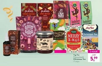 Promoties Christmas tea - Yogi Tea - Geldig van 27/11/2023 tot 26/12/2023 bij Holland & Barret