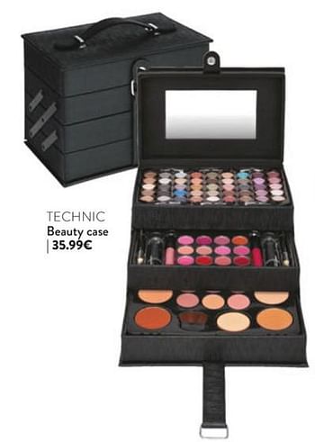 Promotions Beauty case - Technic - Valide de 20/11/2023 à 24/12/2023 chez DI