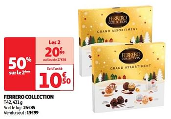 Promo Ferrero rocher ferrero chez Auchan